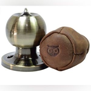 Leather Door Knob Cover Child Safety Cover Child Proof